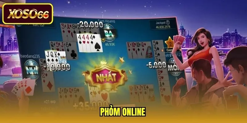 Phỏm Online - Sảnh Đấu Trí P2P 3D Chuẩn RNG Tại Xoso66